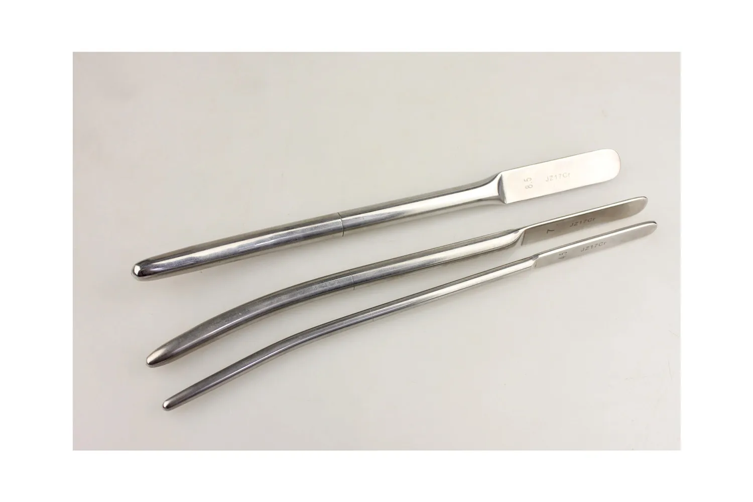 JZ Medical Gynaecology instrument 304 stainless steel uterine dilator Anus Cervical distractor Dilatation bar Open rod 3.5-9.5mm