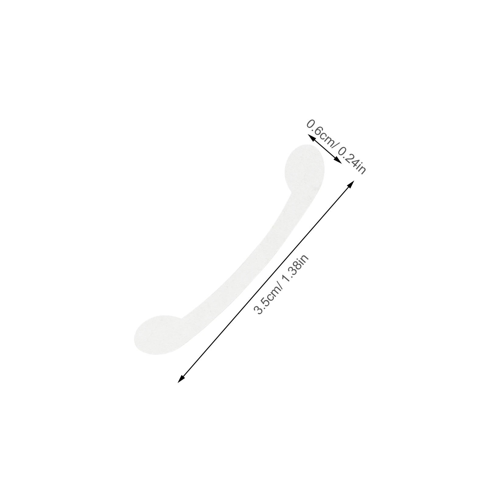 500 قطعة شريط أنف قابل للتنفس لتشكيل بقع جناح الأنف ذاتية اللصق شرائط تحديد غير مرئية ملصقات إعادة تشكيل يوميًا