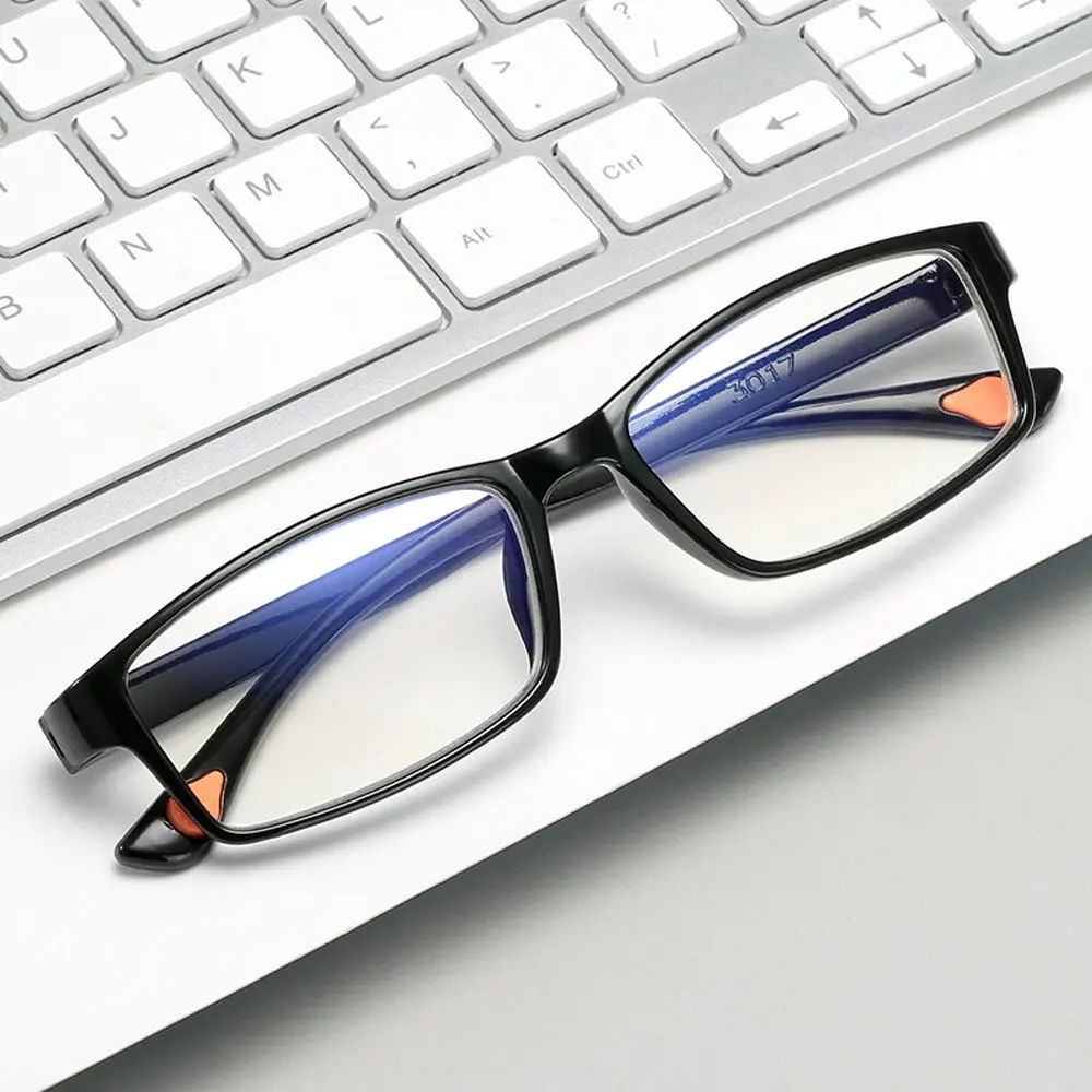 Ultralight Black Square Eyewear Finished Myopia Glasses Nearsighted Glasses Computer Eyeglasses Short Sighted Spectacles
