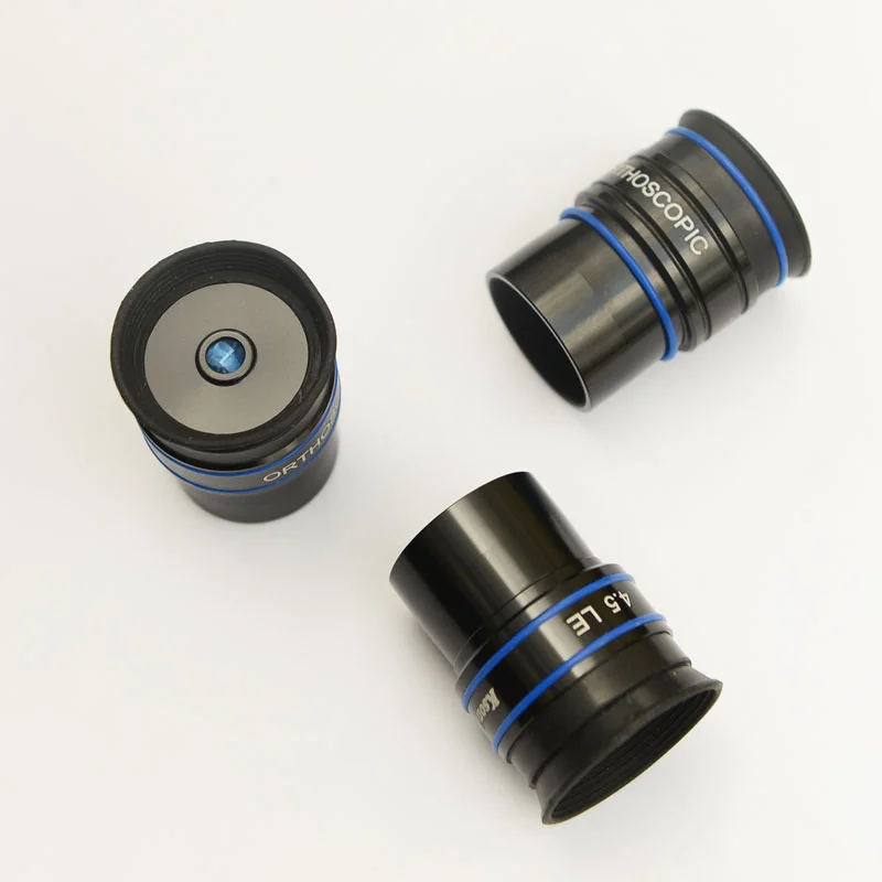 Agnicy 1.25 Inches Abbe OR Eyepiece F10.5mm F7.5mm F4.5mm Distortion no Achromatic Metal Multilayer Broadband Coating