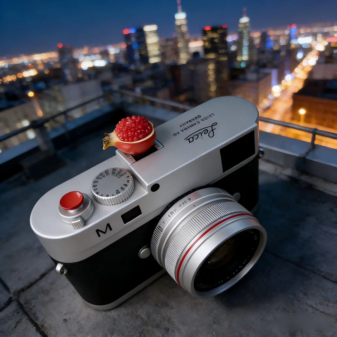 DIY Lovely Mini Fruit Camera Hot Shoe Cover Protector for Canon R50 Nikon Z30 Z8 Fuji XT5 XT50 Leica Q3 Sony Mirrorless Camera