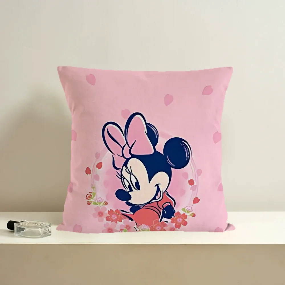 

Decorative Pillow Kulechaowan Cobrand 45x45 Cushions Cover Double Side Print Cartoon Kawaii Animals Living Room Decoration Home