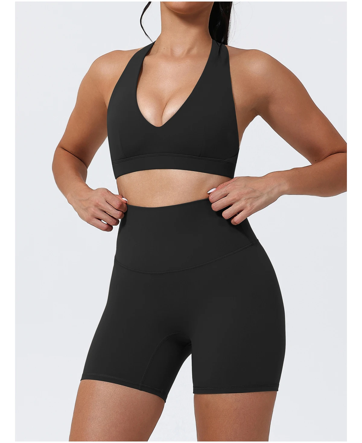 Hearuisavy Sommer-Sport-BH für Damen, Pilates, Yoga, Gymnastikunterwäsche, Laufen, stoßfest, atmungsaktiv, schnell trocknend, Fitness-Top für Mädchen – Detail 39