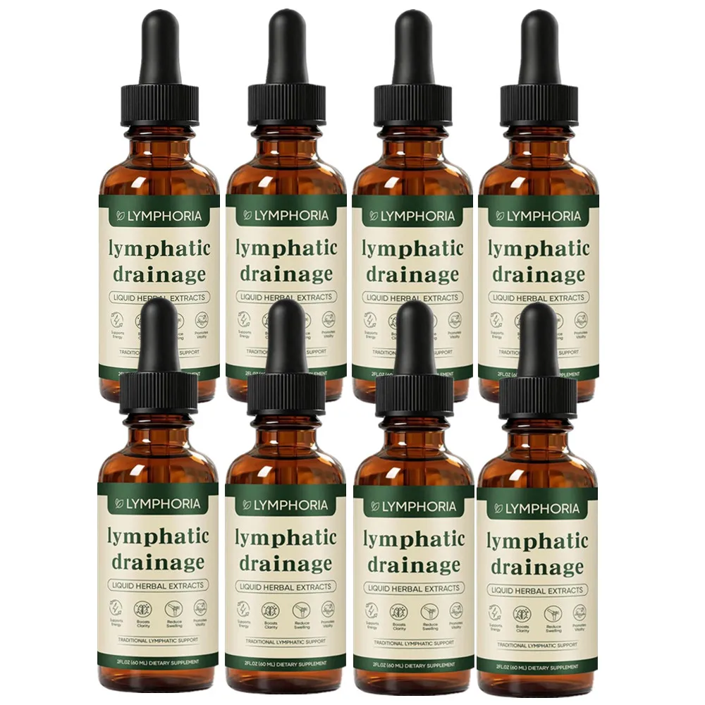 Lymphatic Drainage Liquid Drops - Immune & Lymph System Support Supplement Natural Herbal Blends Promotes Lymph Circulation & Re image 3