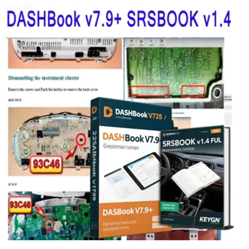 2025 NEW Repair Software Ecus Datasheet 2.0 and Additional Information PCB Schematics with Electronic Components of Car