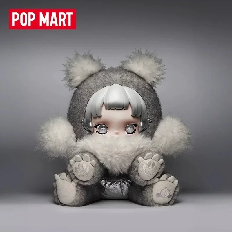 POPMART SKULLPANDA Serie Punk Panda Plüschpuppe Trendige Blindbox Spielzeug Überraschungsbox Mystery Bag Actionfigur Überraschungsgeschenk