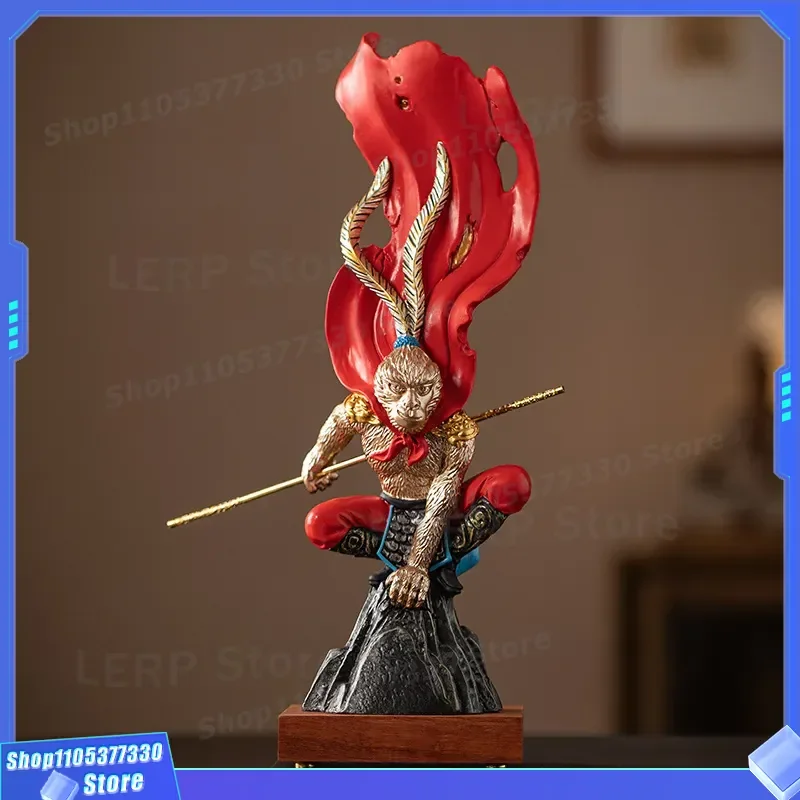 Creative Guochao Monkey King Returns Sun Wukong Ornament for Home Office Desktop Workstation Decoration Unique Chinese Style
