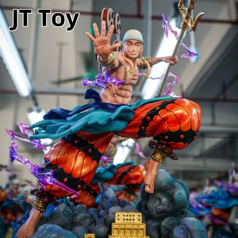 

New Jt 28cm One Piece Anime Figure Enel Gk Figurine Oversized Manga Statue Action Model Toys Figure Collectible Ornament Gift