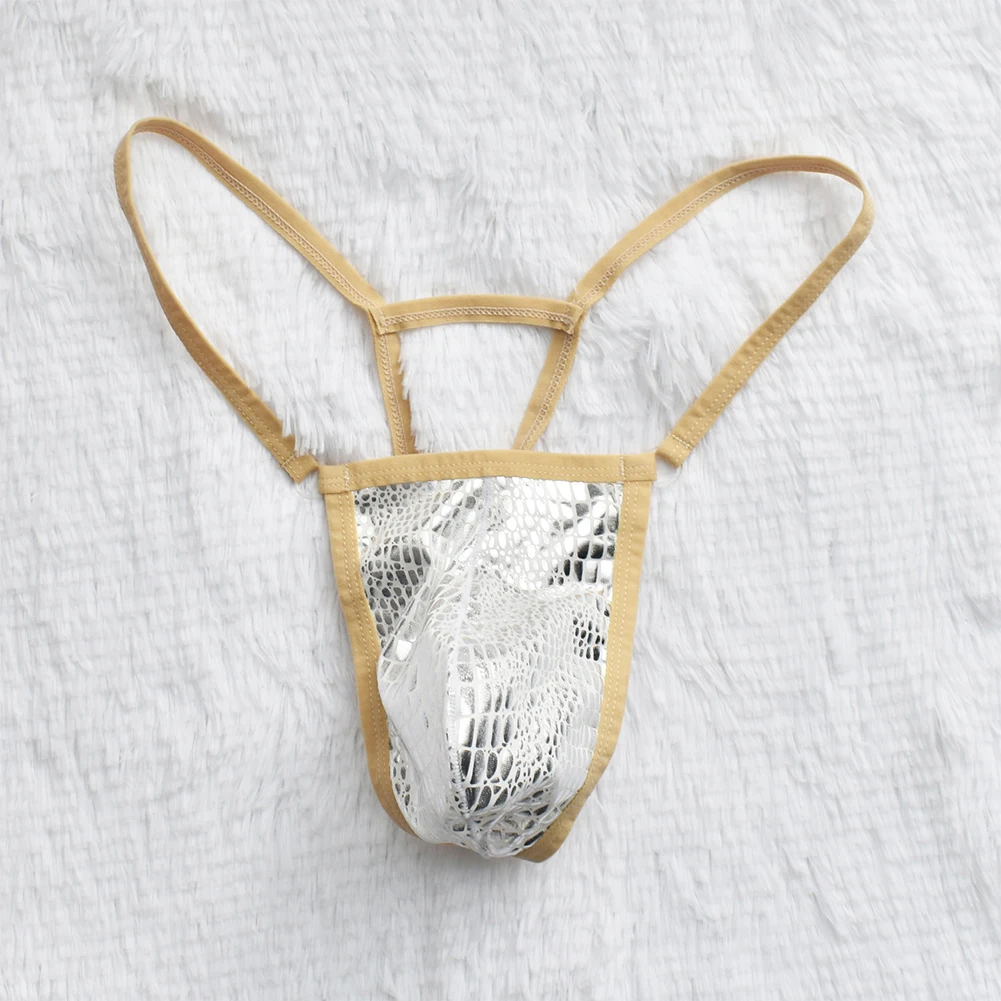 Bulge Pouch Men G-strings Club Wear Brand New Condition Classic Theme Comfortable Fit Male Style Bulge Pouch T-back Briefs