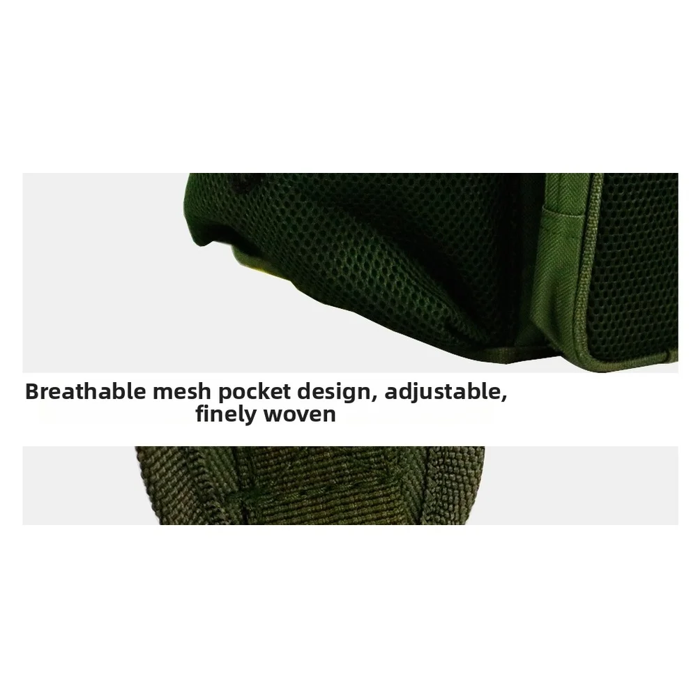 Fishing Backpack with Waterproof Nylon Fabric and 36L Capacity Box Green Multifunctional 40cm 20cm 38cm for Angling