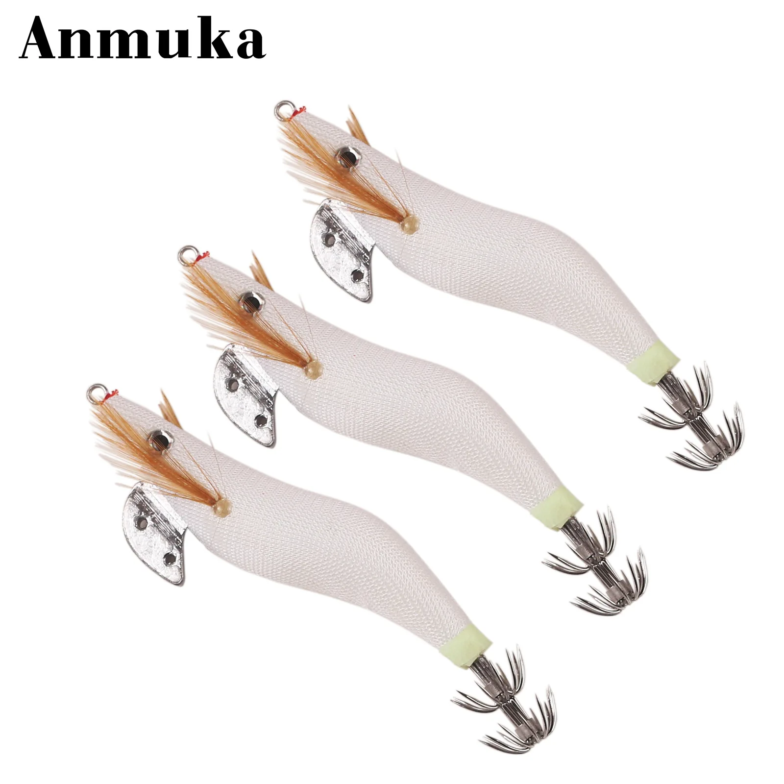 anmuka-glow-in-the-dark-double-squid-hook-camarao-de-madeira-gancho-guarda-chuva-octopus-anchor-luya-bait-1pc