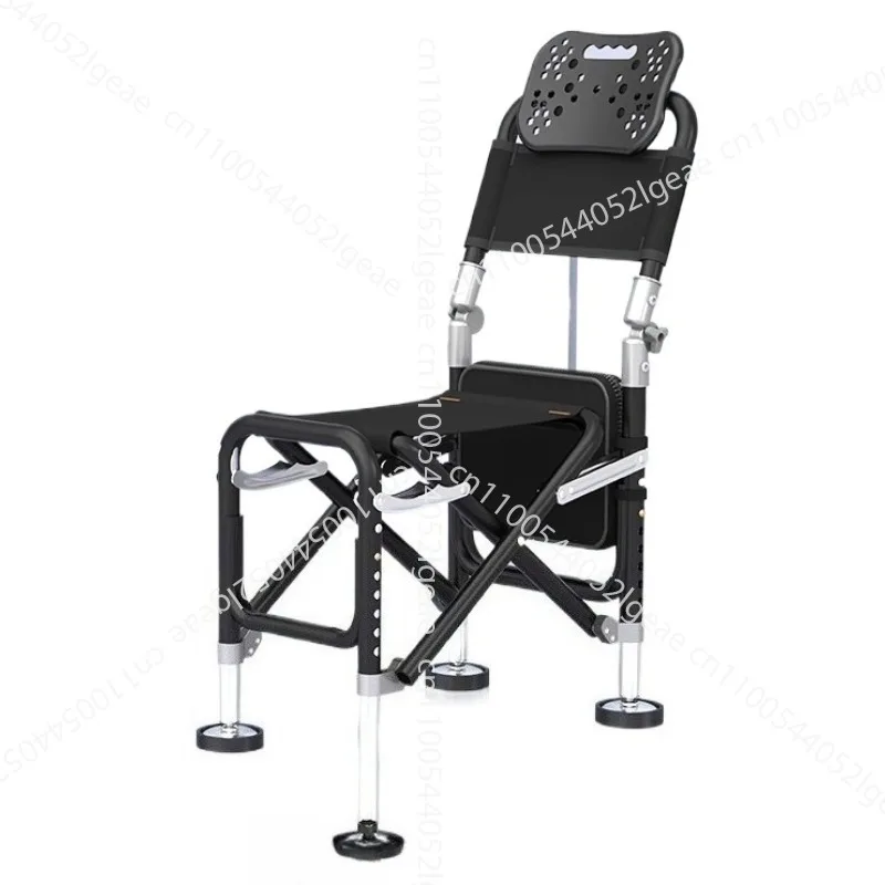 

Fishing chair All-terrain, wild fishing multi-function seat Fishing chair Foldable portable fish stool