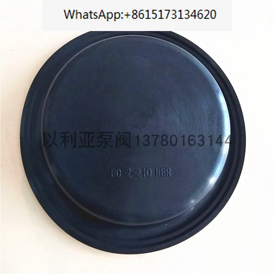 H71XT-16 Clamp Check Valve Diaphragm DN40-200 Pumpkin Type Cylinder Diaphragm NBR BD-2-210