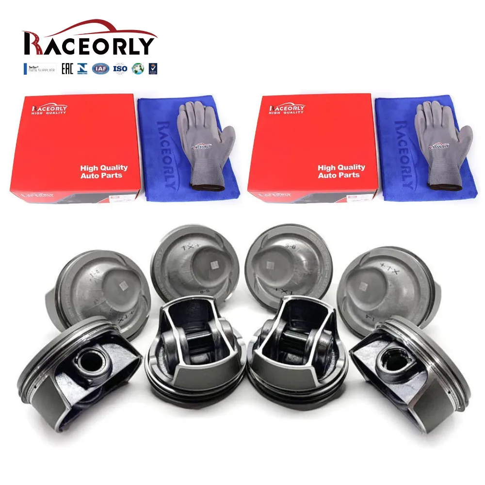 RACEORLY8* Pistons Rings STD For Porsche Cayenne Panamera Turbo 4.8T 955 957 970