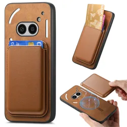 For Nothing CMF Phone 1 5G 2In1 Detachable Leather Card Case For Nothing Phone 3A Pro 2A Magnet Back Cover Phone2A Plus Funda