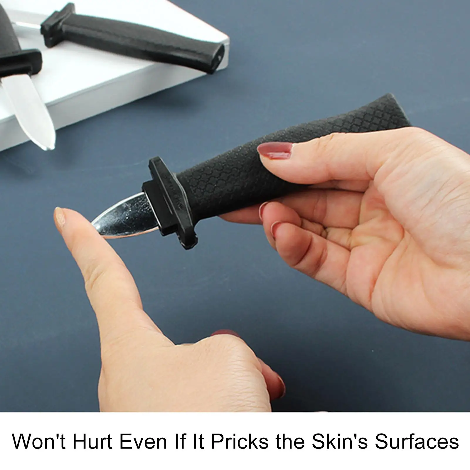 المزحة القاطع واقعية تأثيري اكسسوارات زي المهر المزحة الكمامة لعبة لكذبة أبريل حفلة مرحلة عطلة الأحداث الاحتفالات