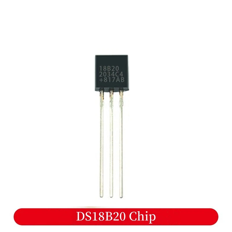 2~200 DS18B20 Waterproof Temperature Sensor TO-92 Chip Single Bus Digital Temperature Control Switch Module KY-001