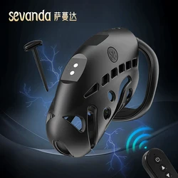 Sevanda 2.0 Intelligence Chastity Cage Men's Sm Conditioning Abstinence Plastic Penis Lock with Urethral Blockage Remote Control