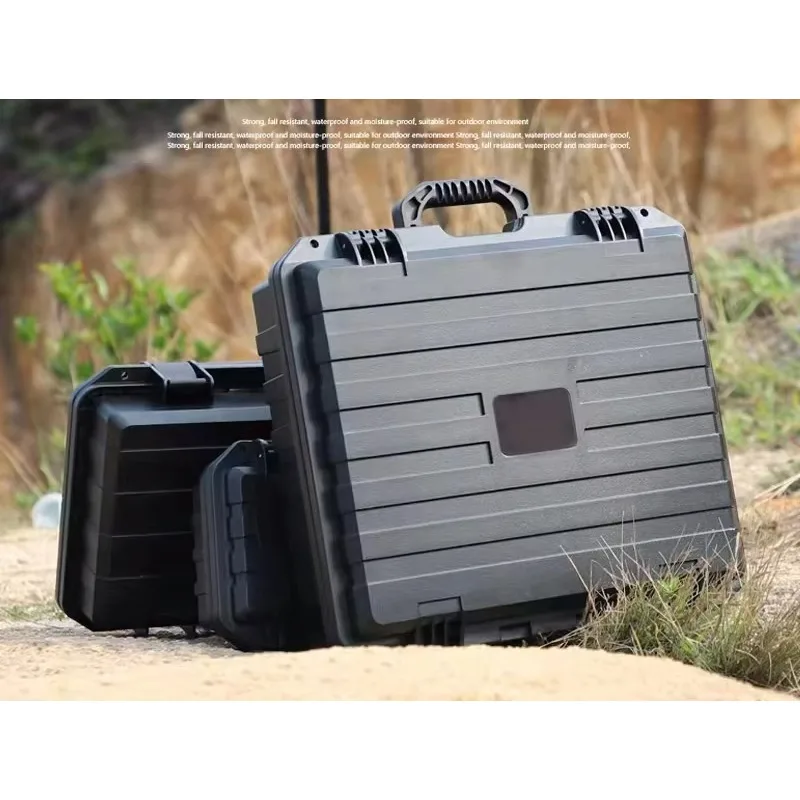 Waterproof Shockproof Safety Instrument Tool Box Protective Sealed Case with Sponge Impact Resistant Toolbox Suitcase