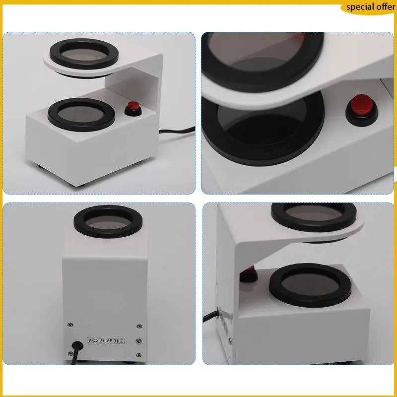

A50I Lens Stress Detector Tester Optical Polariscope Lens Stress Tester Detector Measure EU Plug