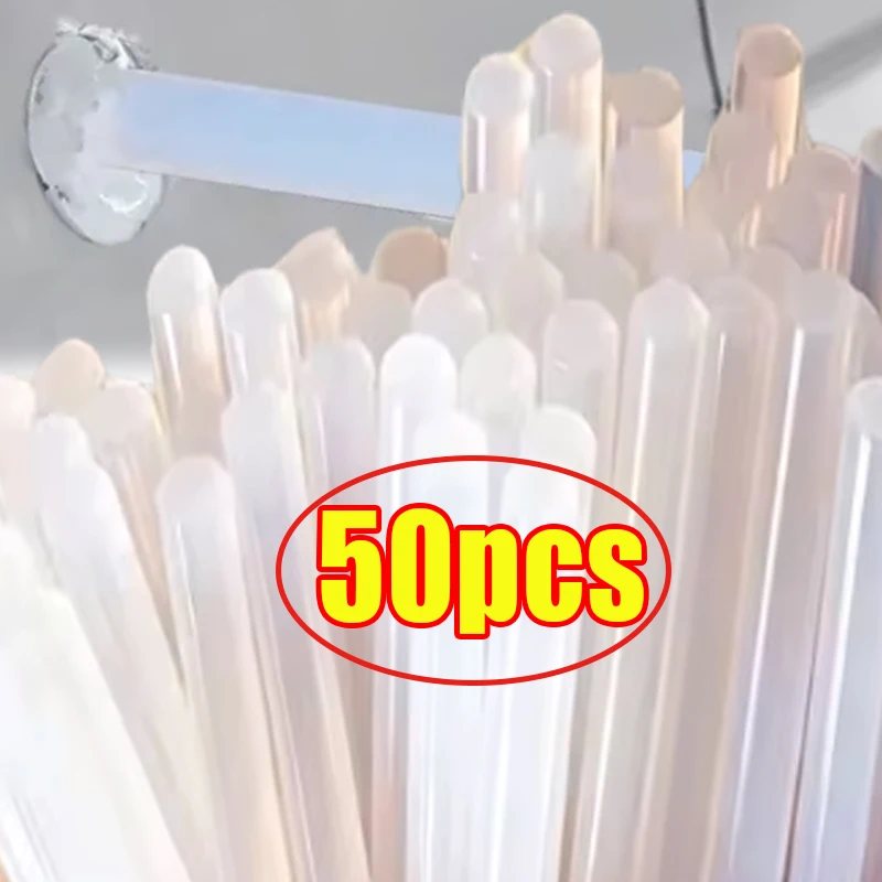 10-50pcs Strong Transparent Hot Melt Glue Sticks Suitable for Electric Glue Guns DIY Craft Glue Sticks Repair Kits Wholesale