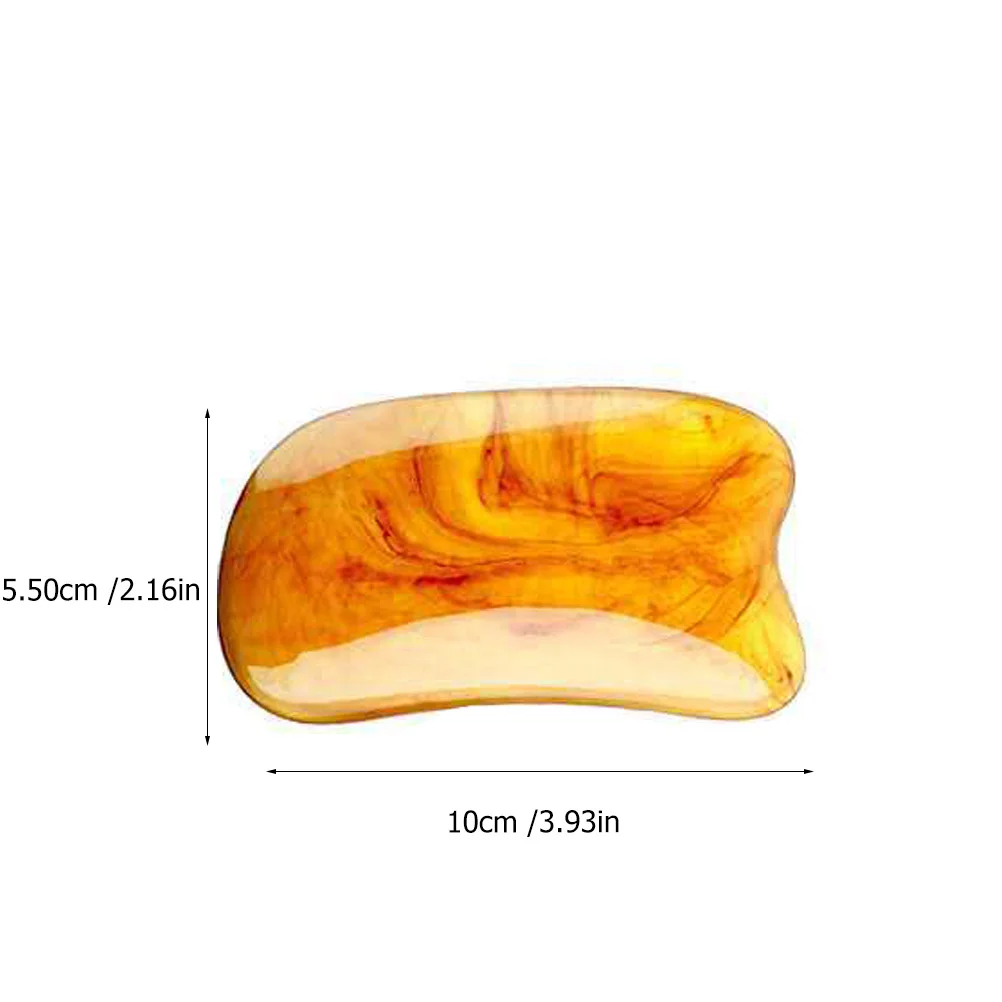 7 قطعة مجموعة أدوات الوجه السلس الراتنج جواشا مكشطة للوجه الجسم سبا الرعاية كشط عصا العضلات كشط لوحة الإغاثة #4