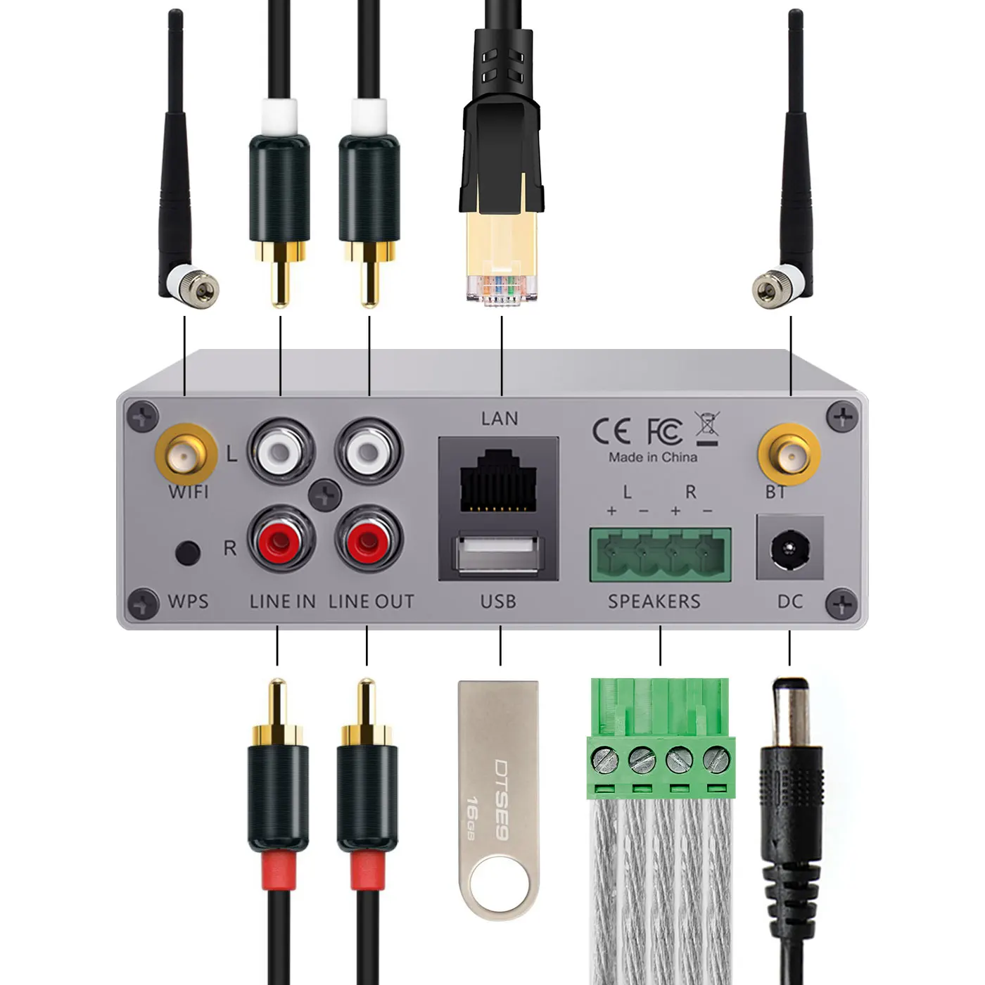 

A50 home theater smart audio lab mini audio amplier power amplifier digital amplifiers