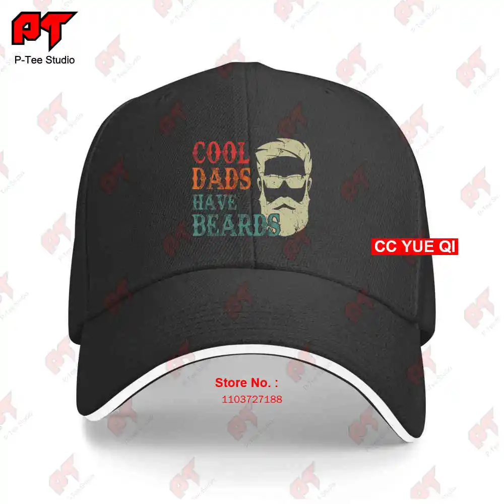 Cool Dad Have Beards Bearded Dad Father'S Day Baseball Caps Truck Cap 3UHY