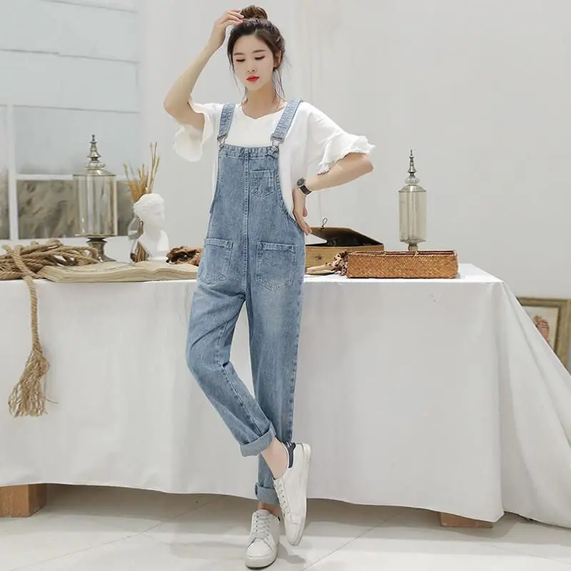 

Youthful Overalls Mori Girl Style2025Hot Spring Autumn Internet Celebrity Versatile Korean Style Loose Slimming Petite