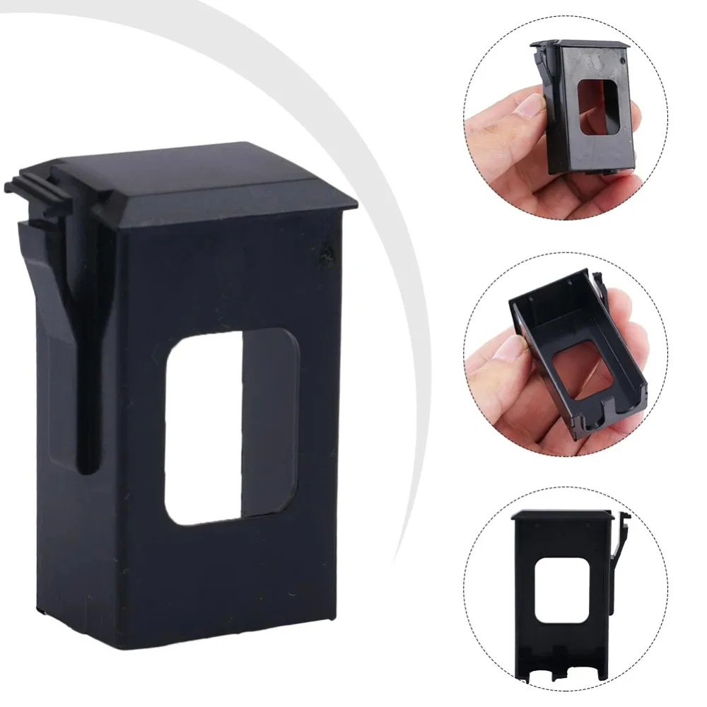 1PCS EQ-7545R/LC-5 Pickup Battery Compartment 6F22 Battery Slot Guitar Battery Box Cover Black