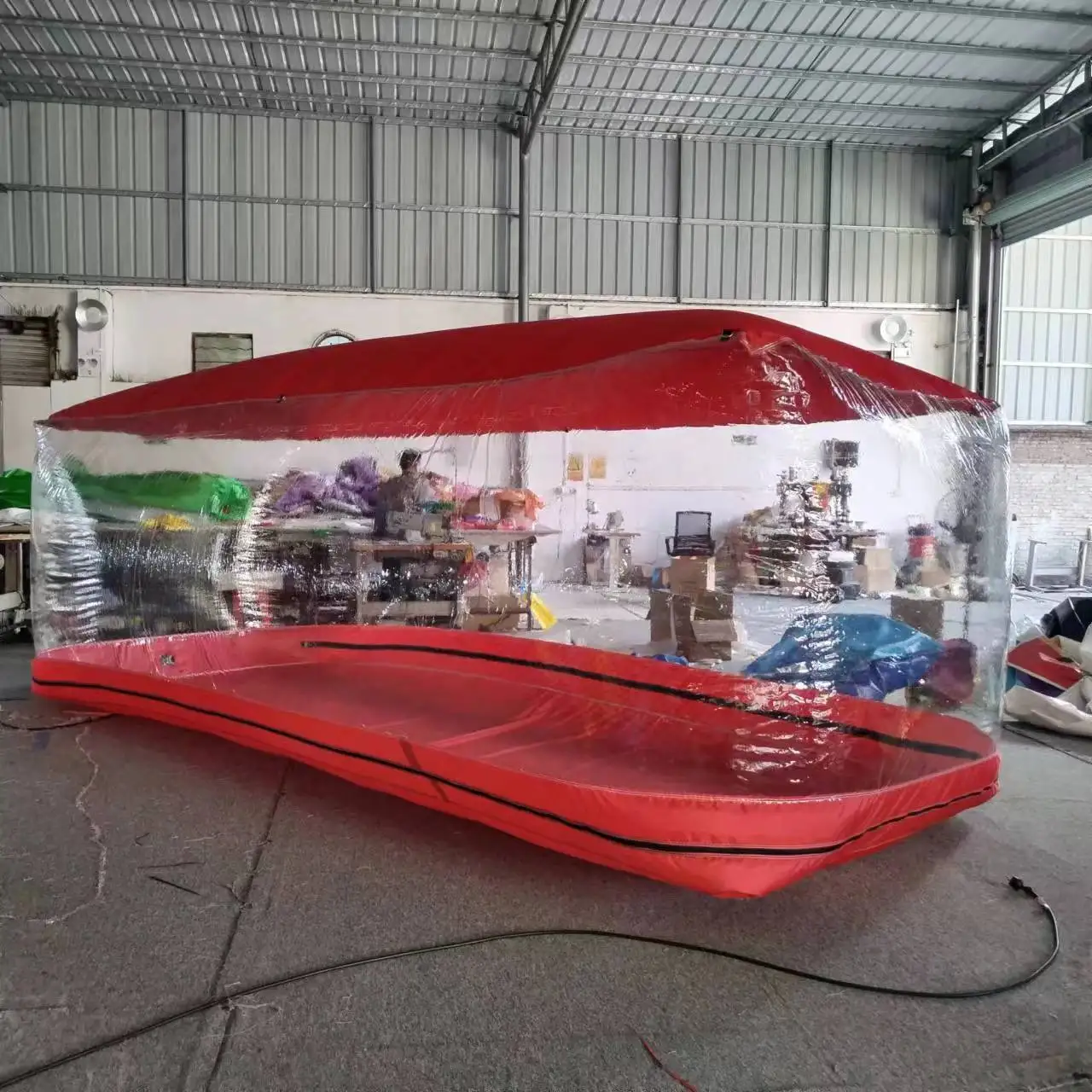 

Folding Oxford Cloth Indoor Transparent PVC Inflatable Car Bubble Car Storage Tent Cover Garage For Sale