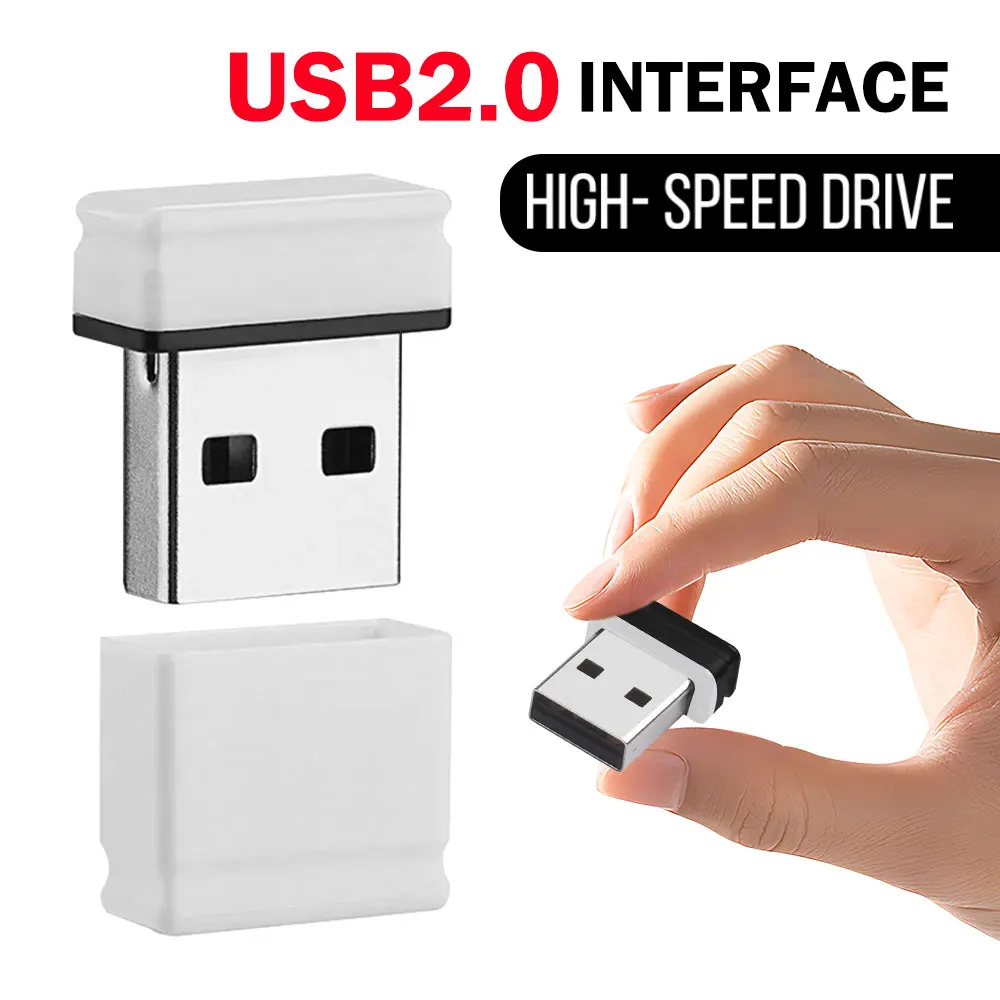 

Super Mini USB Flash Drive Creative Business Gift Pen Drive 64GB Real Capacity Memory Stick 32GB Black Pendrive U Disk 16GB 8GB