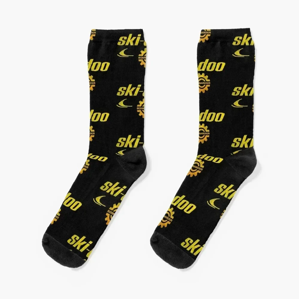 

Ski Doo Vintage Snowmobiles Socks floor new year Socks For Man Women's