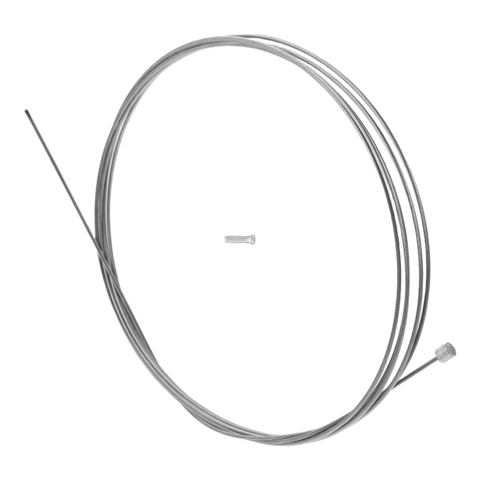 

Universal Bicycle Shift Derailleur Cable Brake Line Kit Stainless Steel Mountain Road Durable Long Life Easy Install Stable