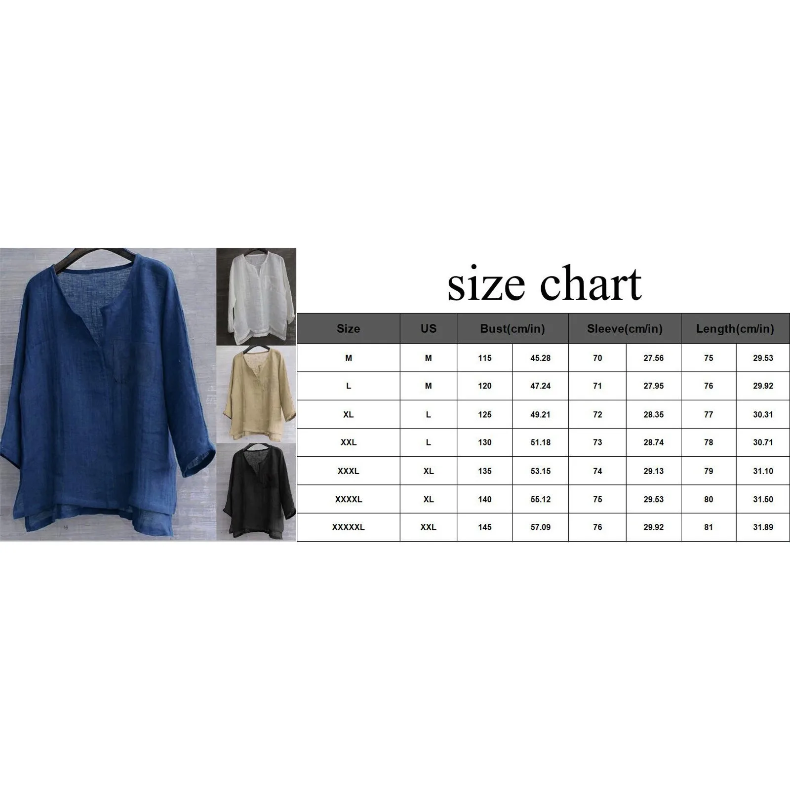 Men Women Oversize Loose Casual Cotton Linen Tunic Blouse Vinatge Loose Casual Pullovers Tops 2024 Long Sleeve V Neck T-Shirts