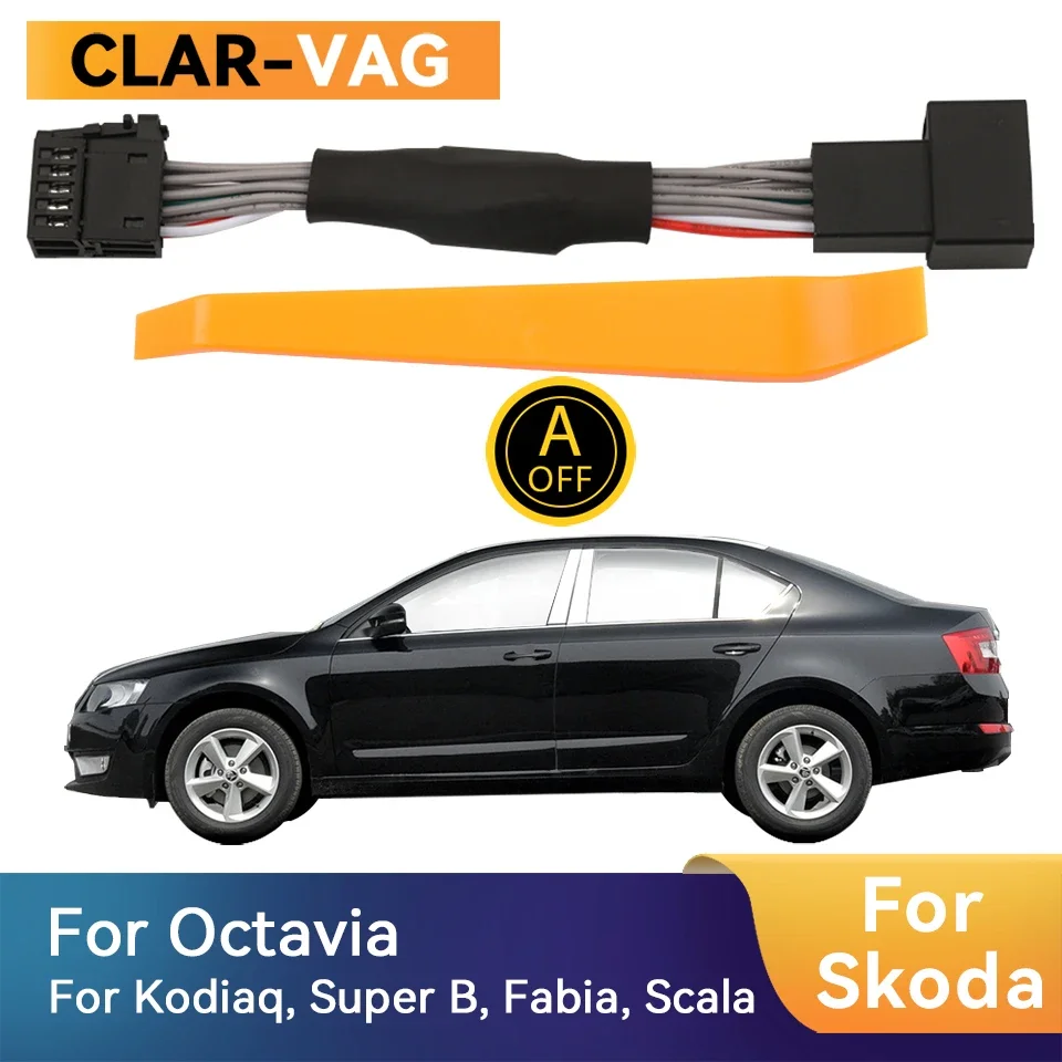 for Skoda Octavia Kodiaq Scala Fabia Super B Car Automatic Stop Start Engine System Off Device Control Sensor Plug Cable