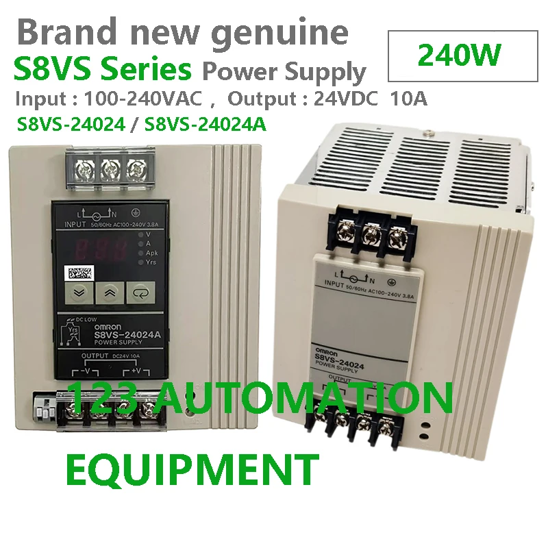 Authentic New Omron S8VS-24024 S8VS-24024A Switch Mode Power Supply 240W