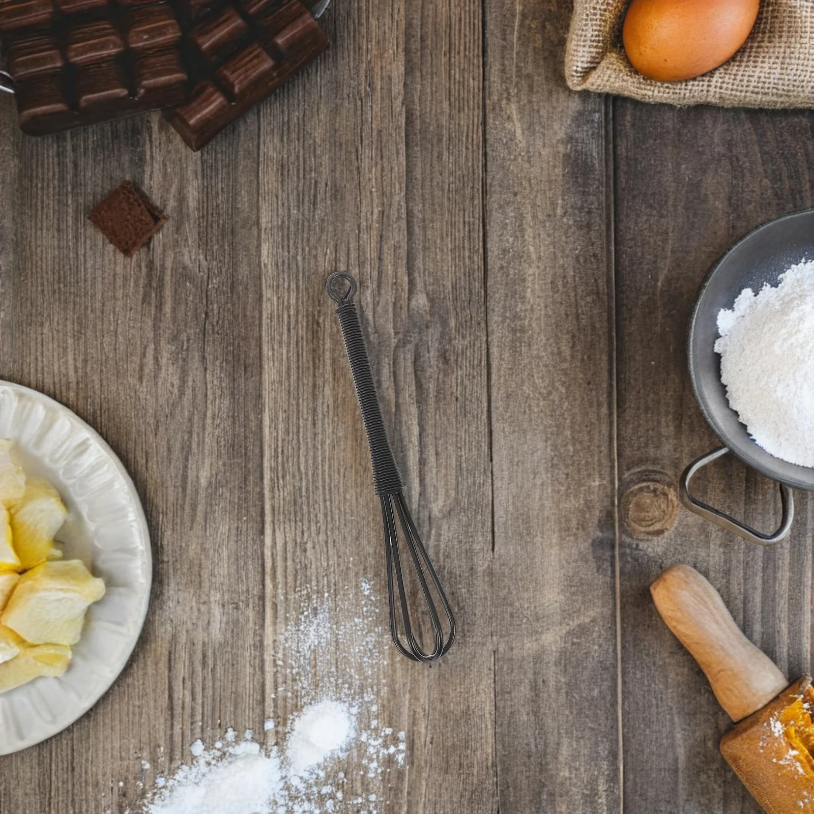 8 قطعة لون الشعر خفقت دليل صبغ كريم خلاط البلاستيك تلوين الشعر النمام قابلة لإعادة الاستخدام لصالون المنزل استخدام أدوات الصباغة #3