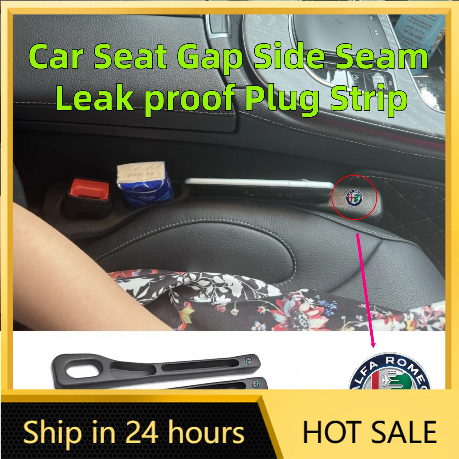 

Car Sticker Alfa Romeo For Alfa Romeo Logo Mito Brera 147 Giulietta 159 156 Stelvio Sportiva Giulia Leak Proof Car Seat Gap Fill