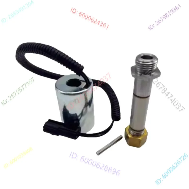 

Для KX151 KX155 KX161 KX165-3 катушка катушки, скорость хода, электромагнитный клапан Pi-lot, обратный клапан, детали экскаватора