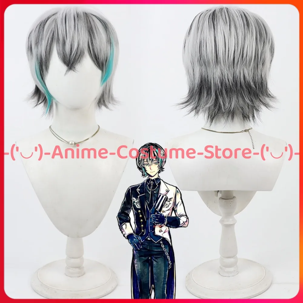 

The Demon Prince Momochi House Belenus Kleian Cosplay Wig Anime Character Halloween Carnival Party Costume Wigs Synthetic Hair