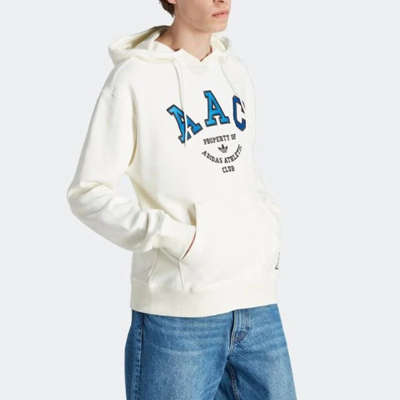 

Adidas genuine Three Stripes Men's Fashion Windproof Hooded Sweatshirt IM4578