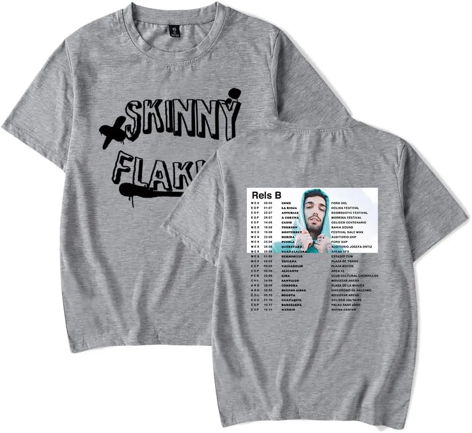 

Rels B Merch T Shirt Short Sleev Summer Fashion Top Tee