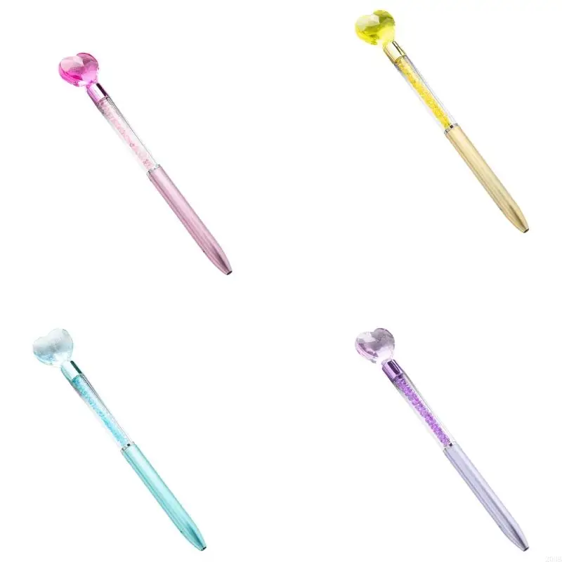 203b 5 ПК с гладкой подписью ручки 1,0 мм в форме сердца в форме шарика