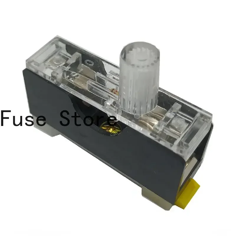 2PCS FS-101 Fuse Base FS-10  Tube Bottom Box CHEO (built-in 10A) AC 220V