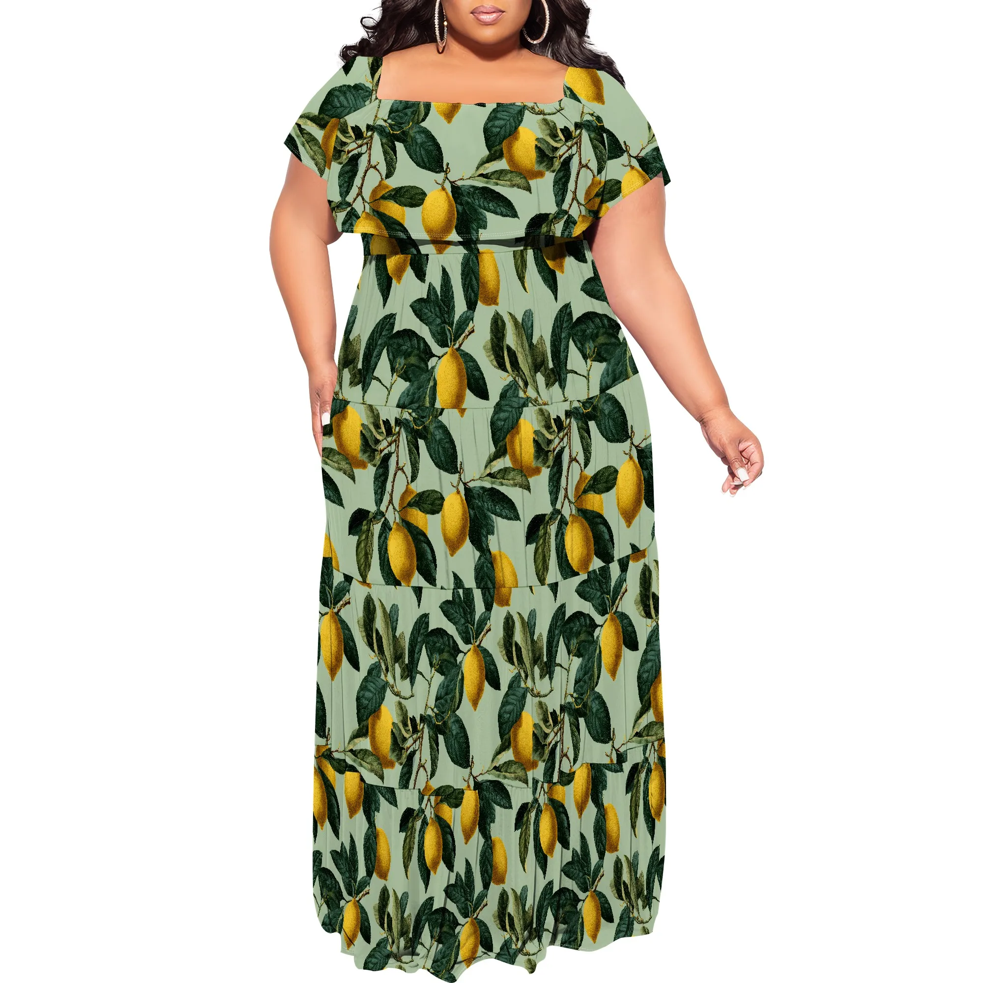 

Women's Off The Shoulder Maxi Dress 2025 Summer Sleeveless Casual Slim Swing Formal Party Dresses