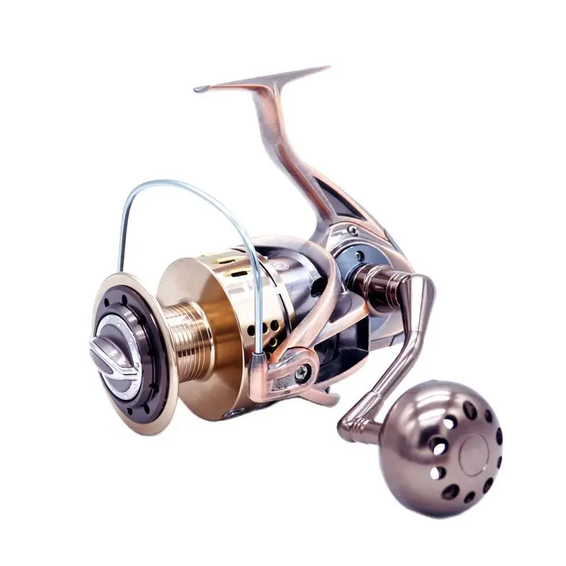 

CAMEKOON All Metal Spinning Fishing Reel 12+1 Ball Bearings 35KG Carbon Fiber Drag Powerful Saltwater Fishing Reel