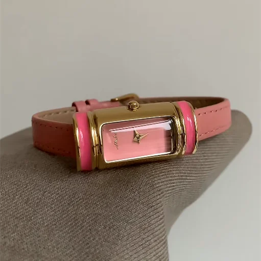 Square-Shaped Elegant Wristwatch2026 New Design Women'S Watch, Stylish Quartz WatchWomen'S Gift Quartz Watch, Women'S Accessory.