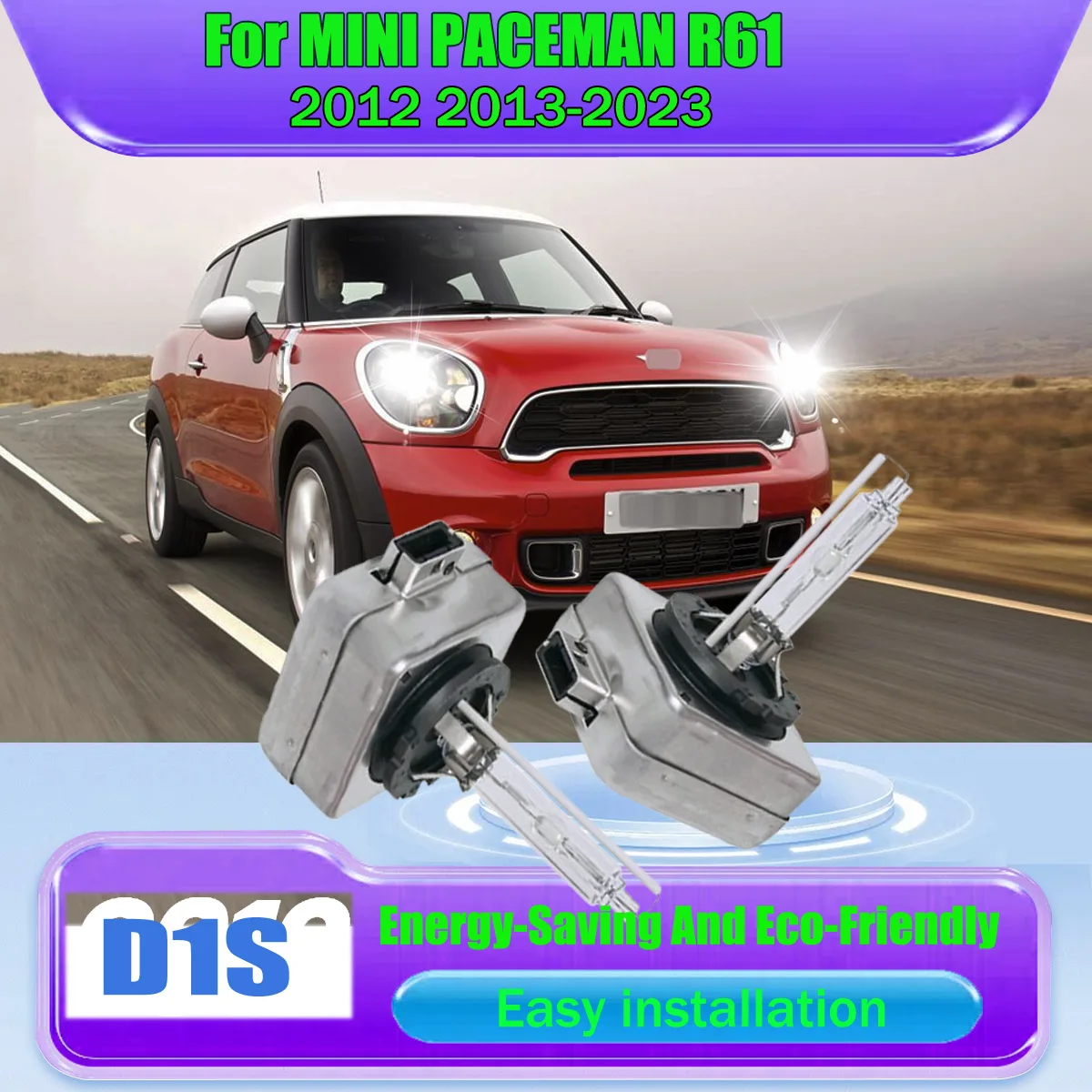 

HID фары D1S ксеноновая лампа идентичная для завода HID фары для MINI PACEMAN R61 2012 2013 2014 2015 2016 2017 2018-2023