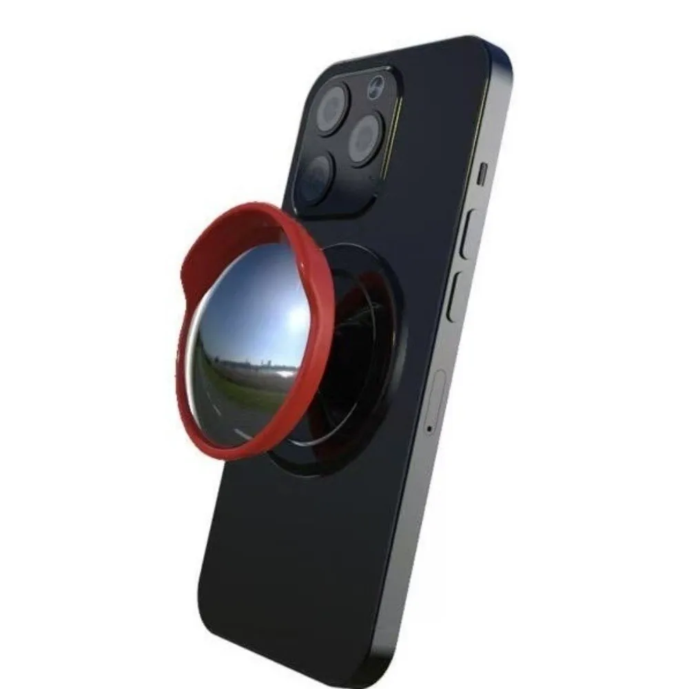 

Новое портативное выпуклое зеркало, держатель для телефона, мини-размер, универсальное широкоугольное зеркало, креативное регулируемое зеркало для селфи, ежедневные прогулки